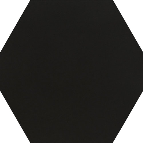 Mirage in Black Hex Tile flooring by Proximity Mills