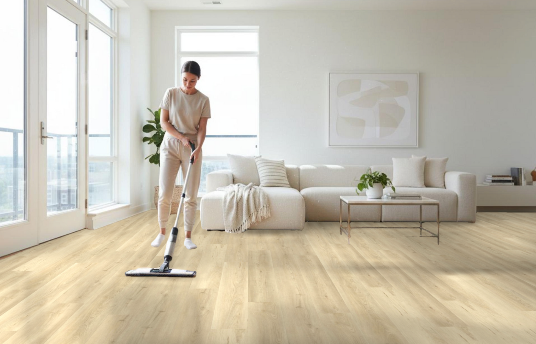 How to clean and maintain your LVT Flooring