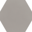 Mirage in Grey Hex Tile flooring by Proximity Mills