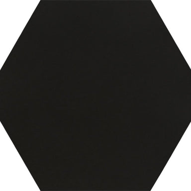 Mirage in Black Hex Tile flooring by Proximity Mills
