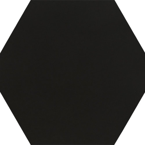 Mirage in Black Hex Tile flooring by Proximity Mills