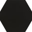 Mirage in Black Hex Tile flooring by Proximity Mills
