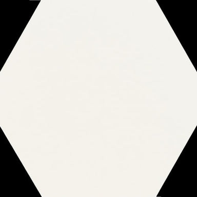 Mirage in White Hex Tile flooring by Proximity Mills