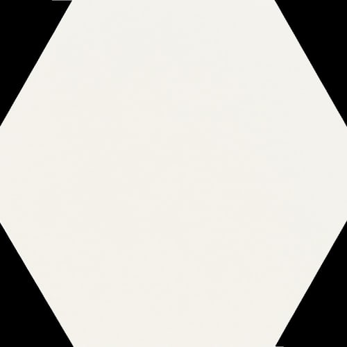 Mirage in White Hex Tile flooring by Proximity Mills