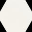 Mirage in White Hex Tile flooring by Proximity Mills