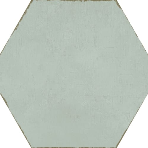 Tuscany in Aqua Hex Tile flooring by Proximity Mills